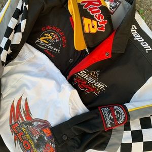 VINTAGE SNAP ON RACING JACKET 90’s 🏁